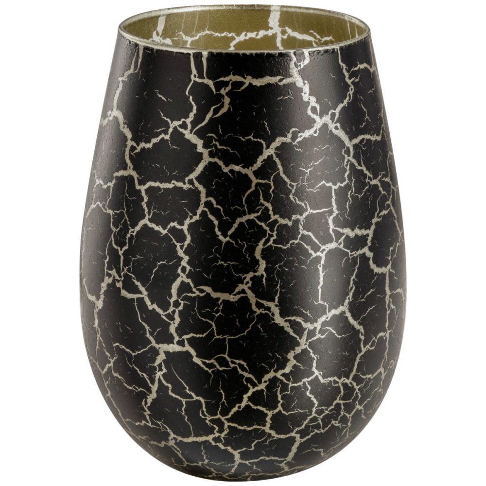 VEGA Universalglas Anela; 500 ml, 8.2x12.3 cm (ØxH); schwarz/gold; 6 Stück / Pack