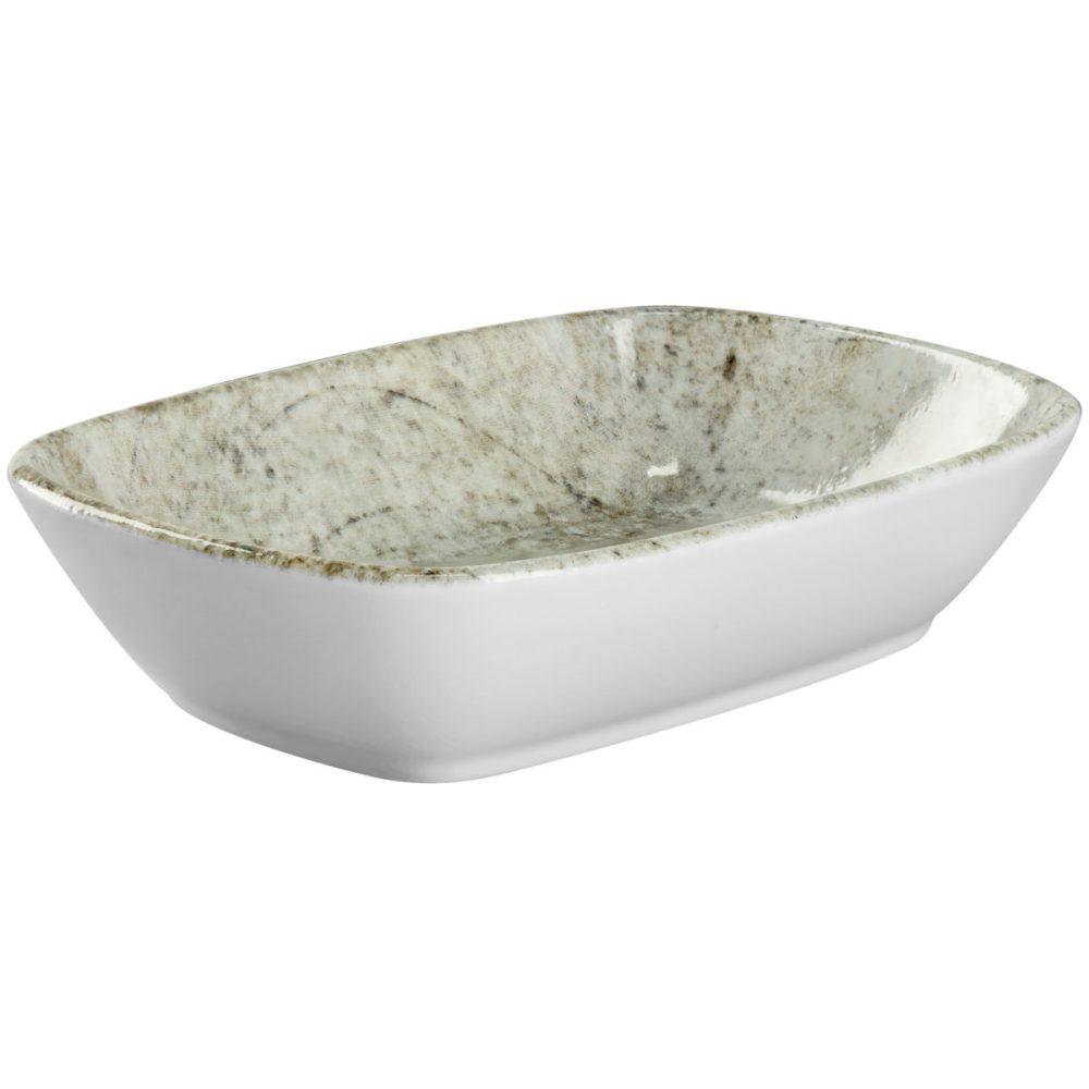 VEGA Schälchen Gironia rechteckig; 200 ml, 16.5x12x4 cm (LxBxH); taupe; 6 Stück / Pack