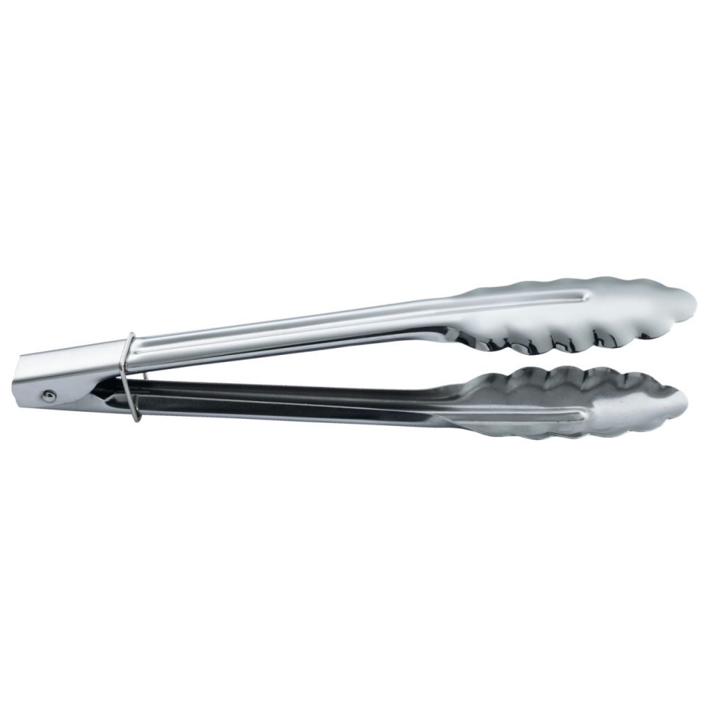 PULSIVA Servierzange; 24x3.8 cm (LxB); silber; 2 Stück / Pack