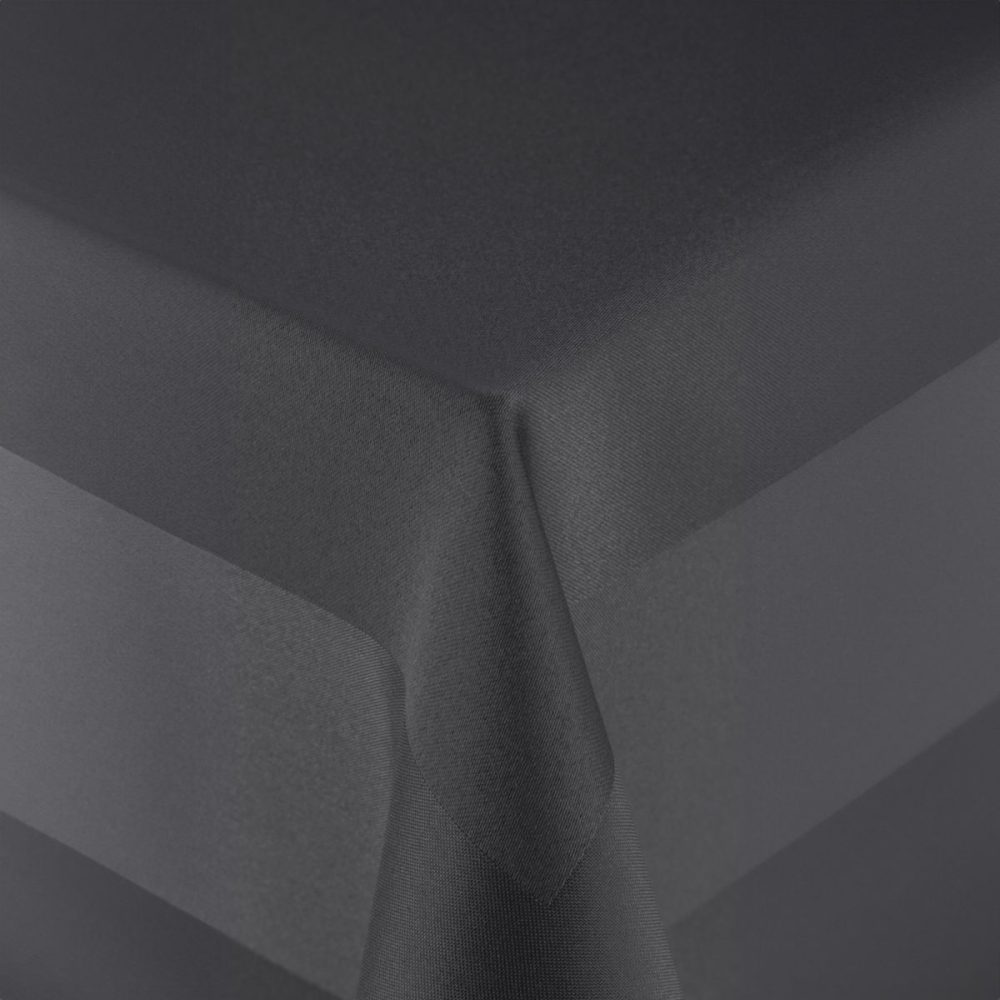 PULSIVA Tischdecke Flair; 130x280 cm (BxL); anthrazit; rechteckig