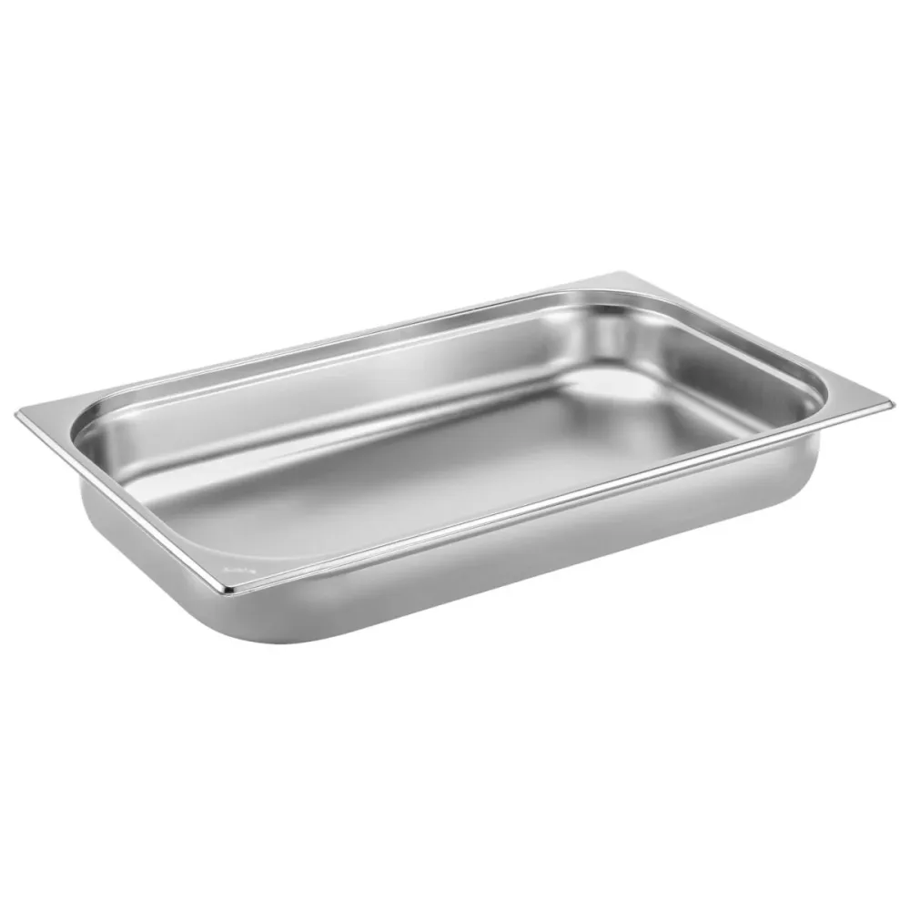 PULSIVA GN-Behälter 1/1 Basic; GN 1/1, 9000 ml, 53x32.5x6.5 cm (LxBxT); silber