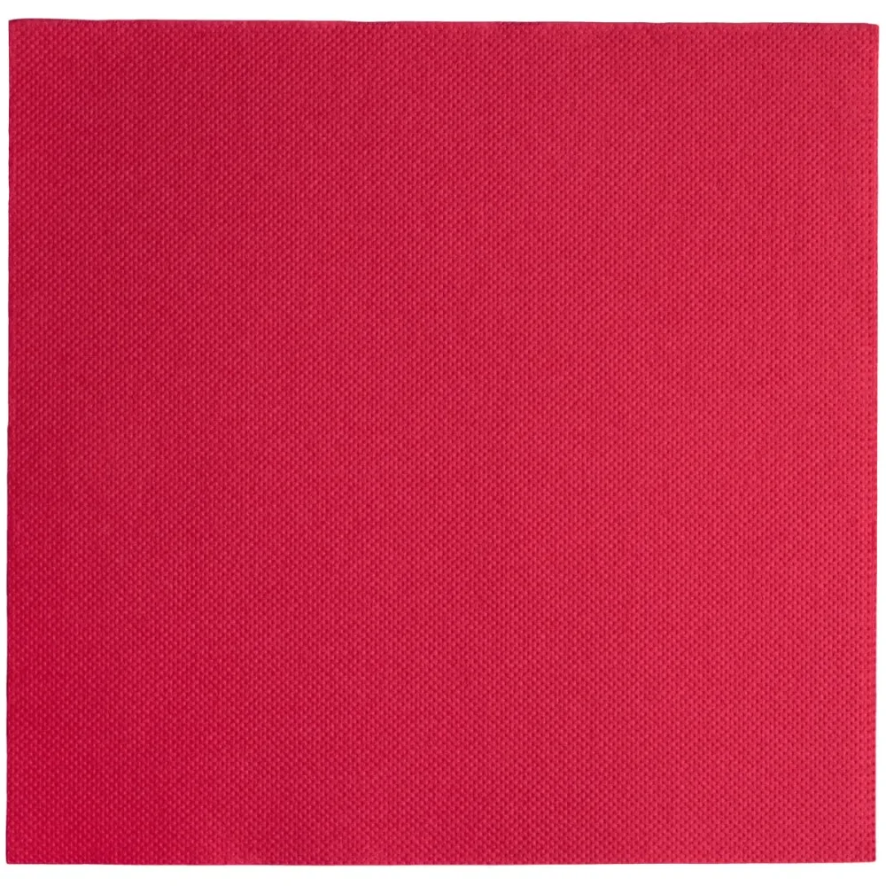 GARCIA DE POU Serviette Dubo; 39x39 cm (BxL); rot; 50 Stück / Pack