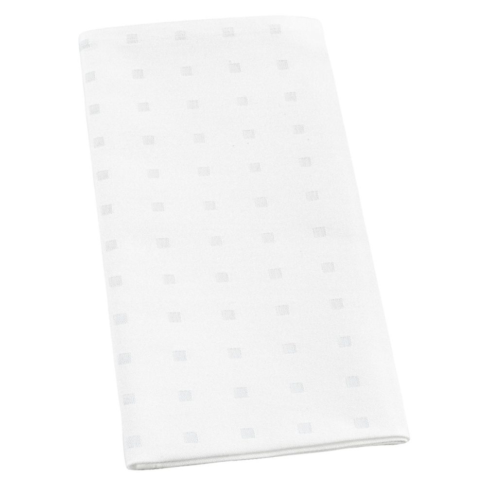 ERWIN M. Serviette Sinnend; 50x50 cm (BxL); weiss; 6 Stück / Pack