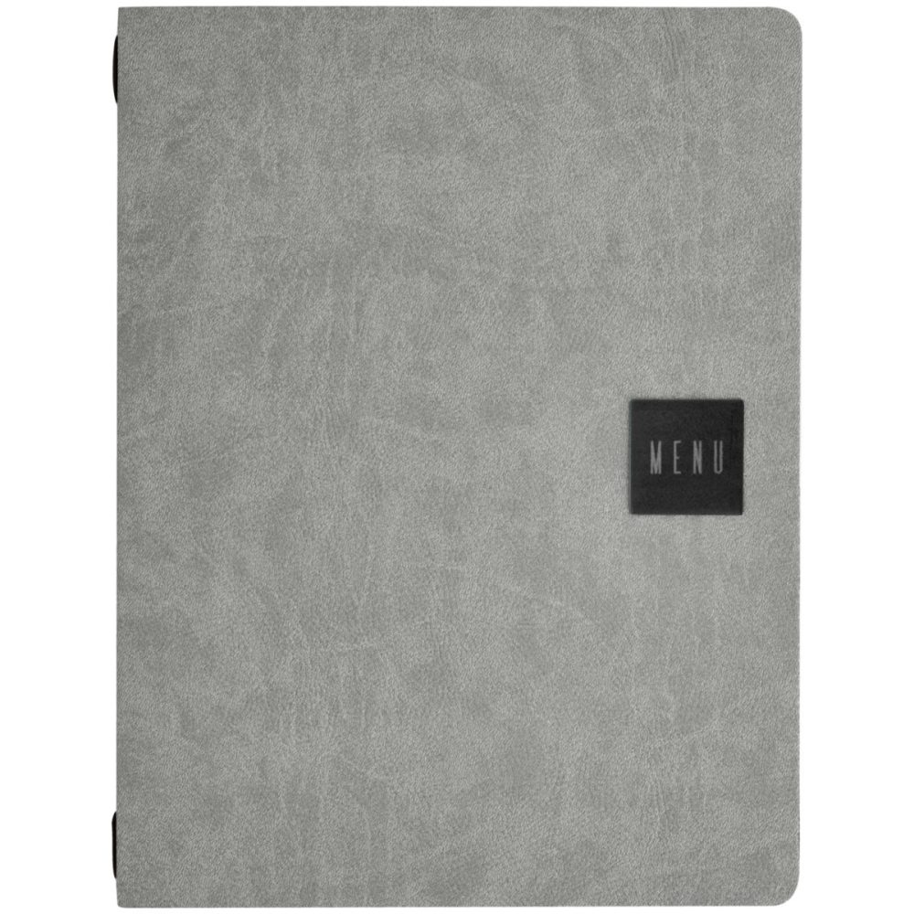 VEGA Speisekarte Abbotsford Menu, A4; DIN A4, 24x31.6 cm (BxH); grau