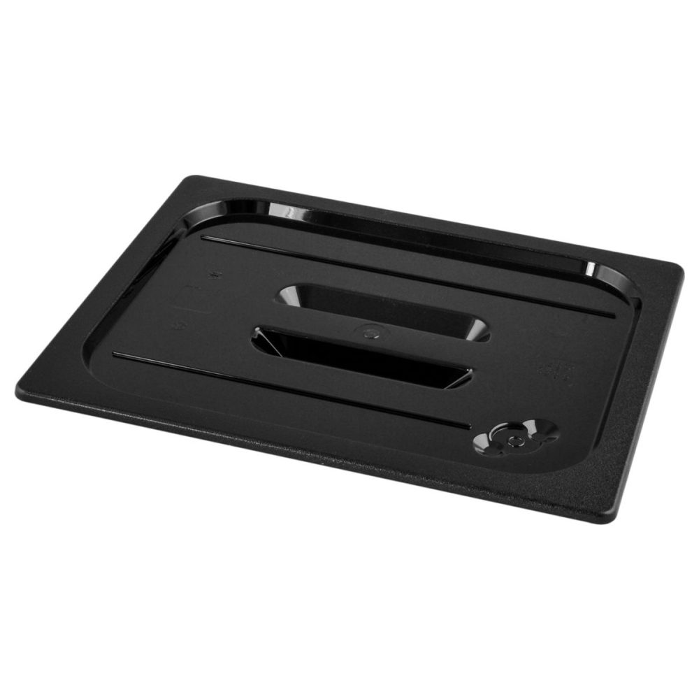 VEGA GN Deckel Nero 1/2; GN 1/2, 32.5x26.5 cm (LxB); schwarz