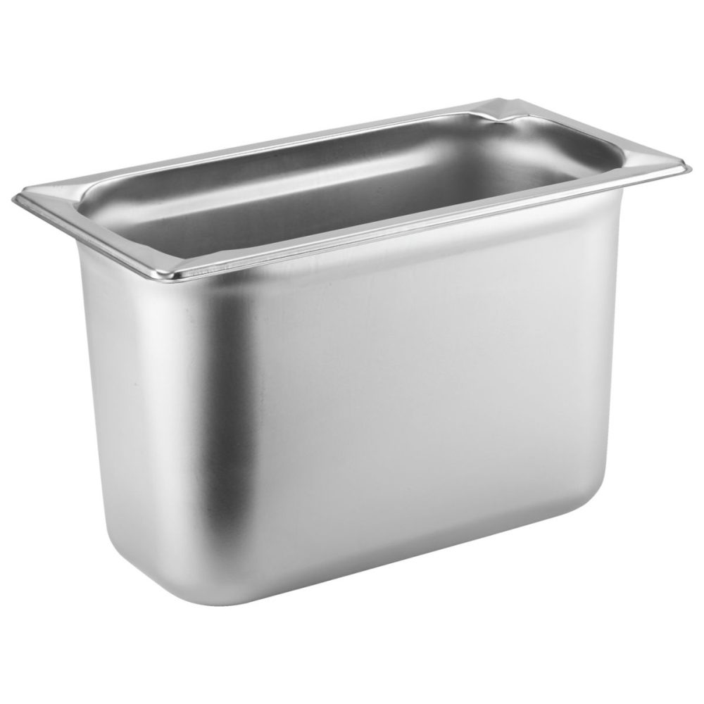 PULSIVA GN-Behälter 1/3 Profi; GN 1/3, 7000 ml, 32.7x17.6x20 cm (LxBxT); edelstahl