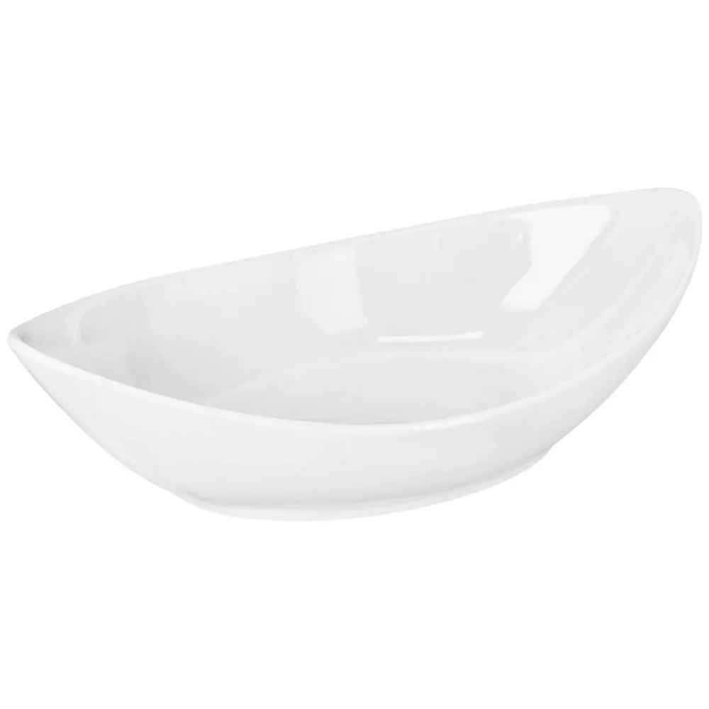 PULSIVA Schale Lima; 220 ml, 19.5x11.5x5.5 cm (LxBxH); weiss; 6 Stück / Pack