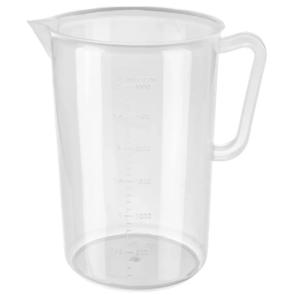 PULSIVA Messbecher Smart; 3000 ml, 17x23.5 cm (ØxH); transparent