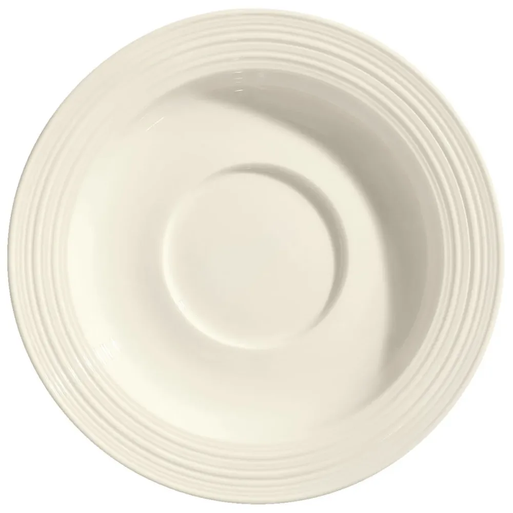 VEGA Kaffee-/Becher-Untertasse Skyline; 15 cm (Ø); cremeweiss; rund; 6 Stück / Pack