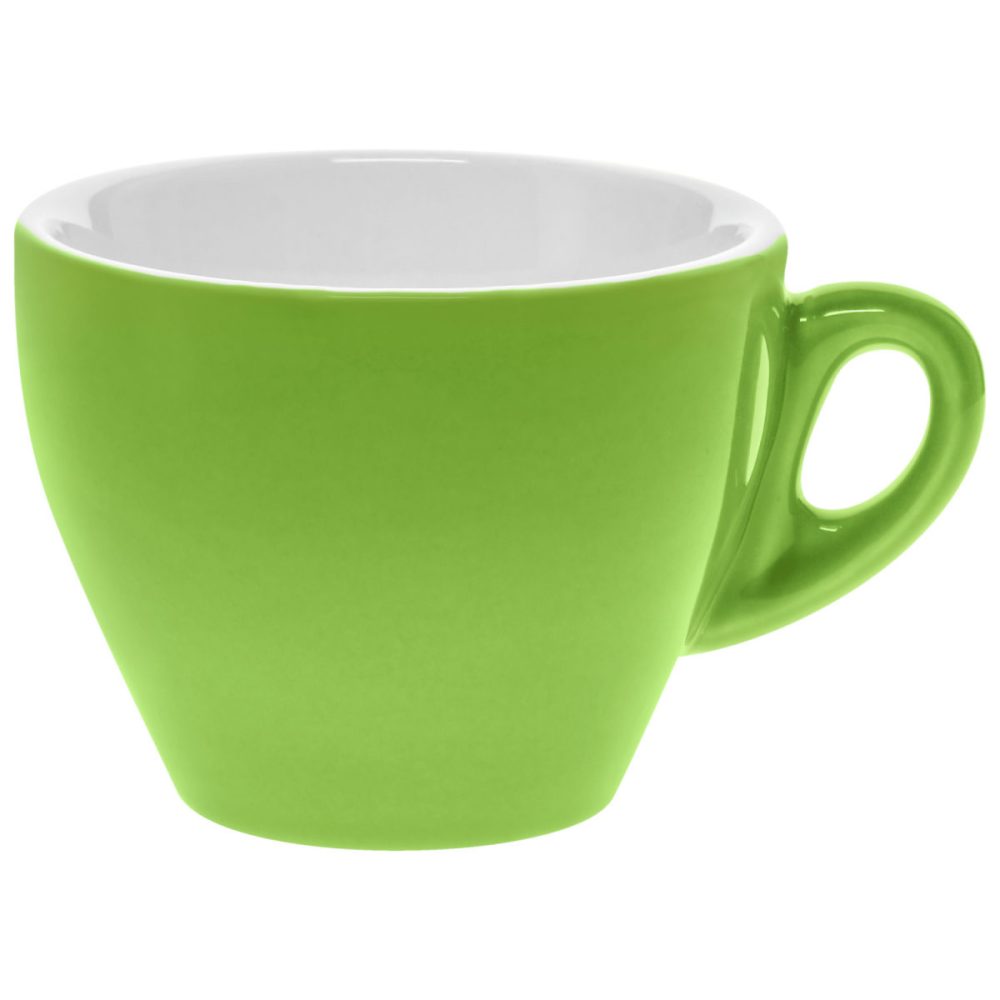 PULSIVA Kaffeetasse Joy 2.0; 200 ml, 9x7 cm (ØxH); grün; rund; 6 Stück / Pack