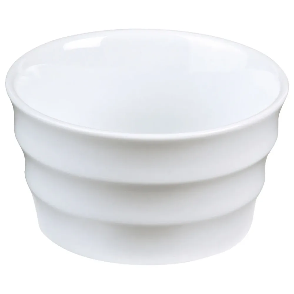 PULSIVA Mini-Schälchen Marlow; 60 ml, 7x4 cm (ØxH); weiss; rund; 12 Stück / Pack