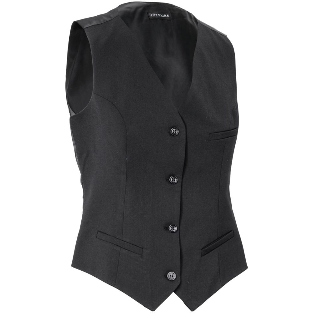 JOBELINE Damen Weste Lagos; Kleidergrösse 42; schwarz