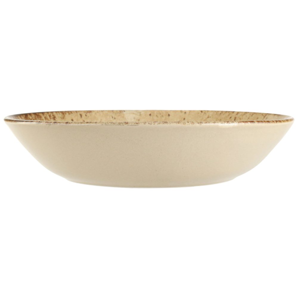 Porland Teller tief Natura; 955 ml, 23x4.88 cm (ØxH); hellbraun/dunkelbraun; rund; 6 Stück / Pack