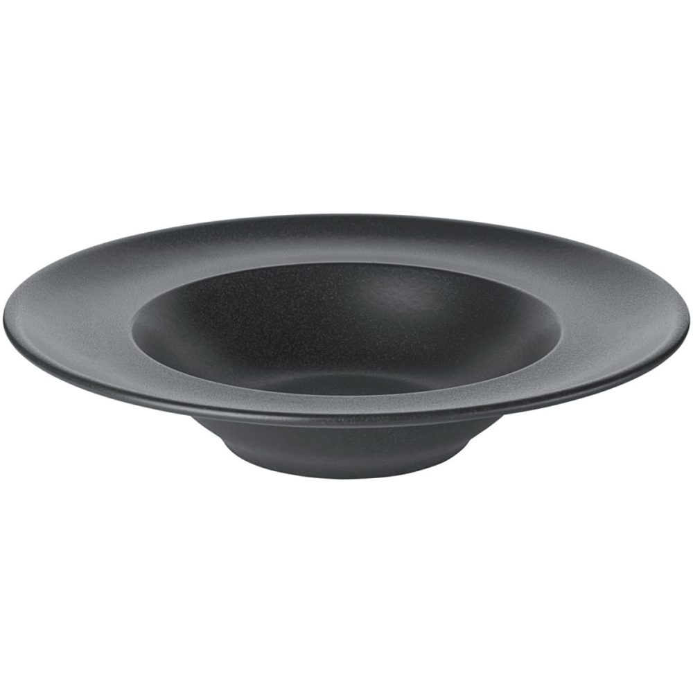 VEGA Pastateller Masca; 850 ml, 30.5x6.5 cm (ØxH); schwarz; rund; 4 Stück / Pack