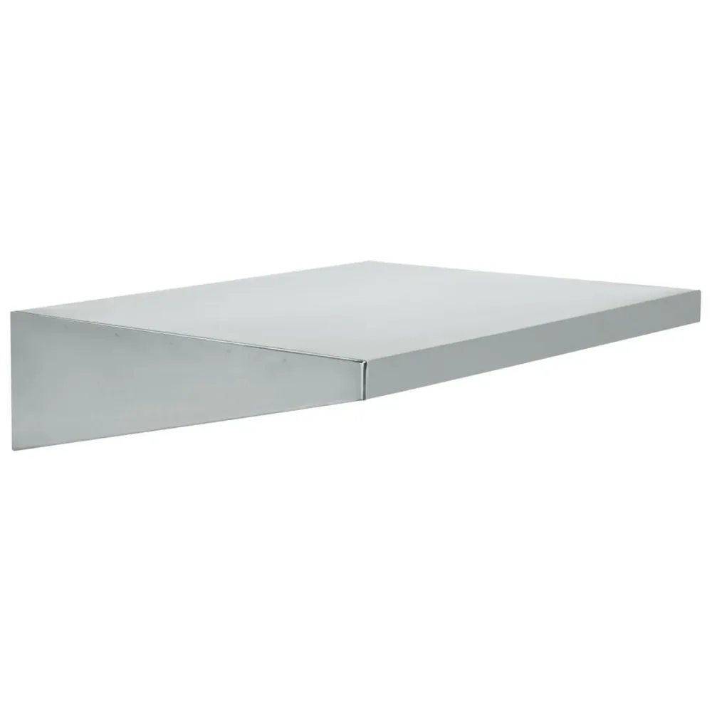 PULSIVA Wandboard Tio; 63x16x50 cm (BxHxT); silber