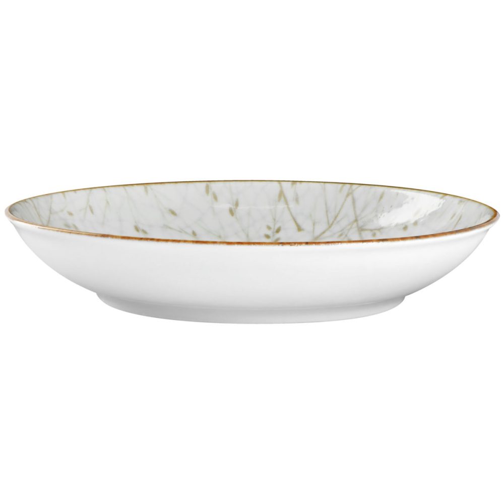VEGA Teller tief Eden; 1000 ml, 26x5 cm (ØxH); weiss/beige; rund; 6 Stück / Pack