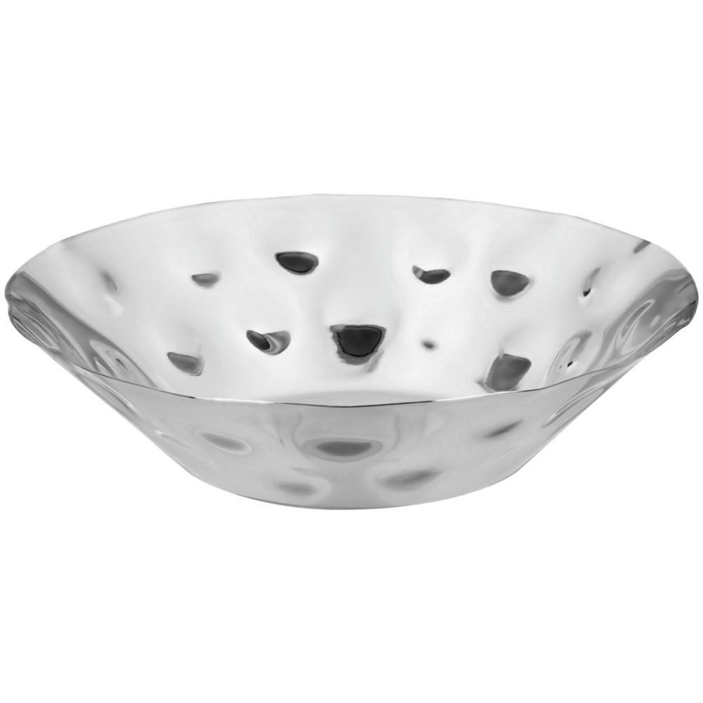 VEGA Brot-/Obstschale Sonna; 20x5 cm (ØxH); silber; rund