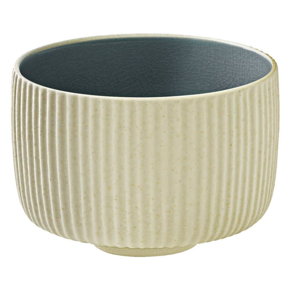 Playground Becher Nara nieder Relief; 300 ml, 9.7x6.7 cm (ØxH); grau; rund; 6 Stück / Pack