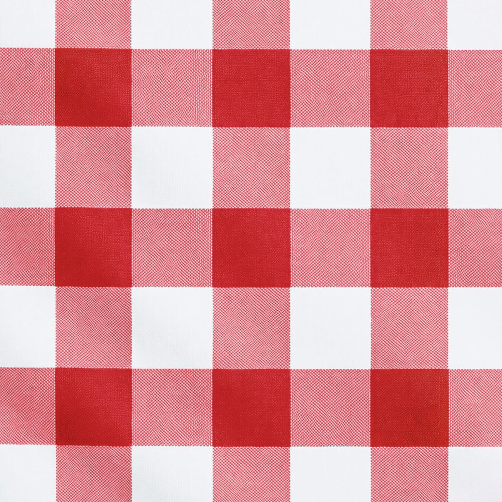 ERWIN M. Meterware Tischdecke Countryline; 210 cm (B); rot