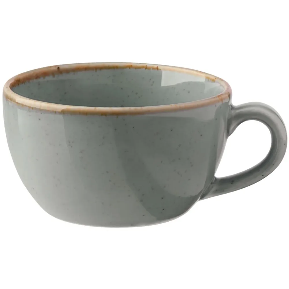 VEGA Kaffee-Obertasse Sidina; 200 ml, 9.5x5.5 cm (ØxH); grau; rund; 6 Stück / Pack