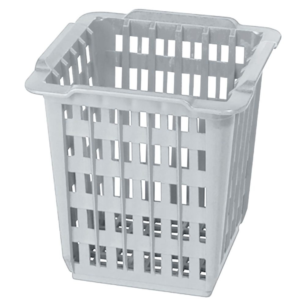 PULSIVA Besteckspülkorb 1 Fach; 12.5x12.5x13.5 cm (BxTxH); grau