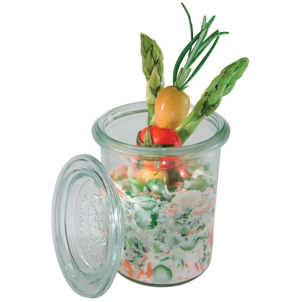 APS Weckglas; 160 ml, 6x8 cm (ØxH); transparent; 12 Stück / Pack