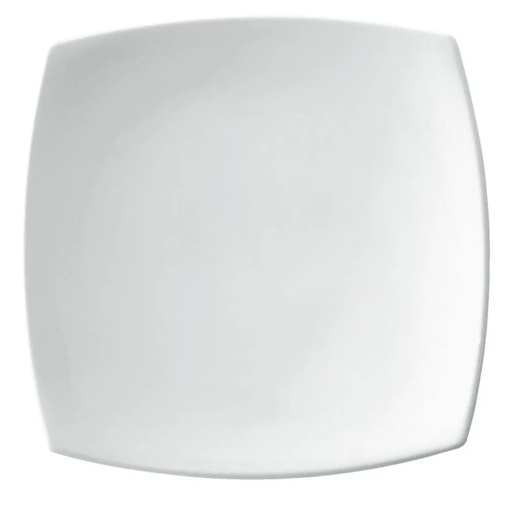 VEGA Teller flach Bali; 30x30x1.8 cm (LxBxH); weiss; quadratisch; 6 Stück / Pack