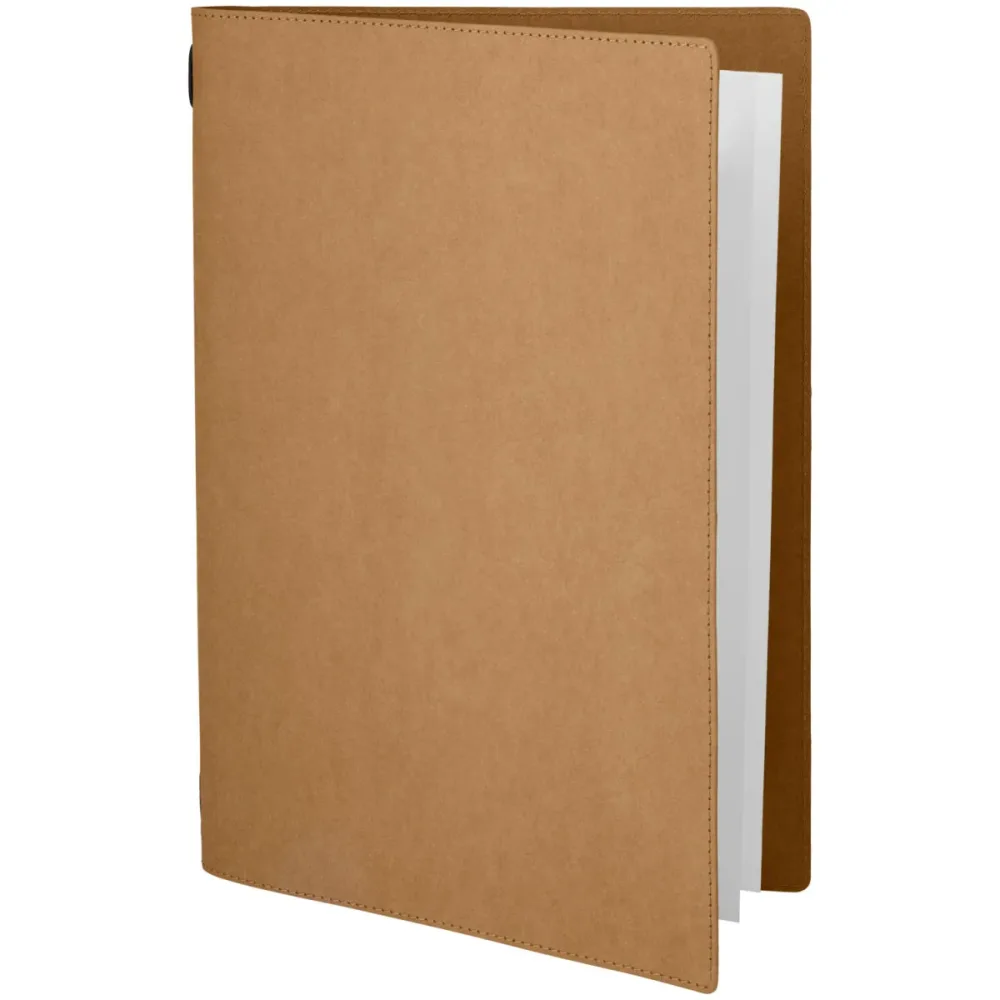 VEGA Speisekarte Perdue ohne Prägung A4; DIN A4, 23x32.5 cm (BxH); braun