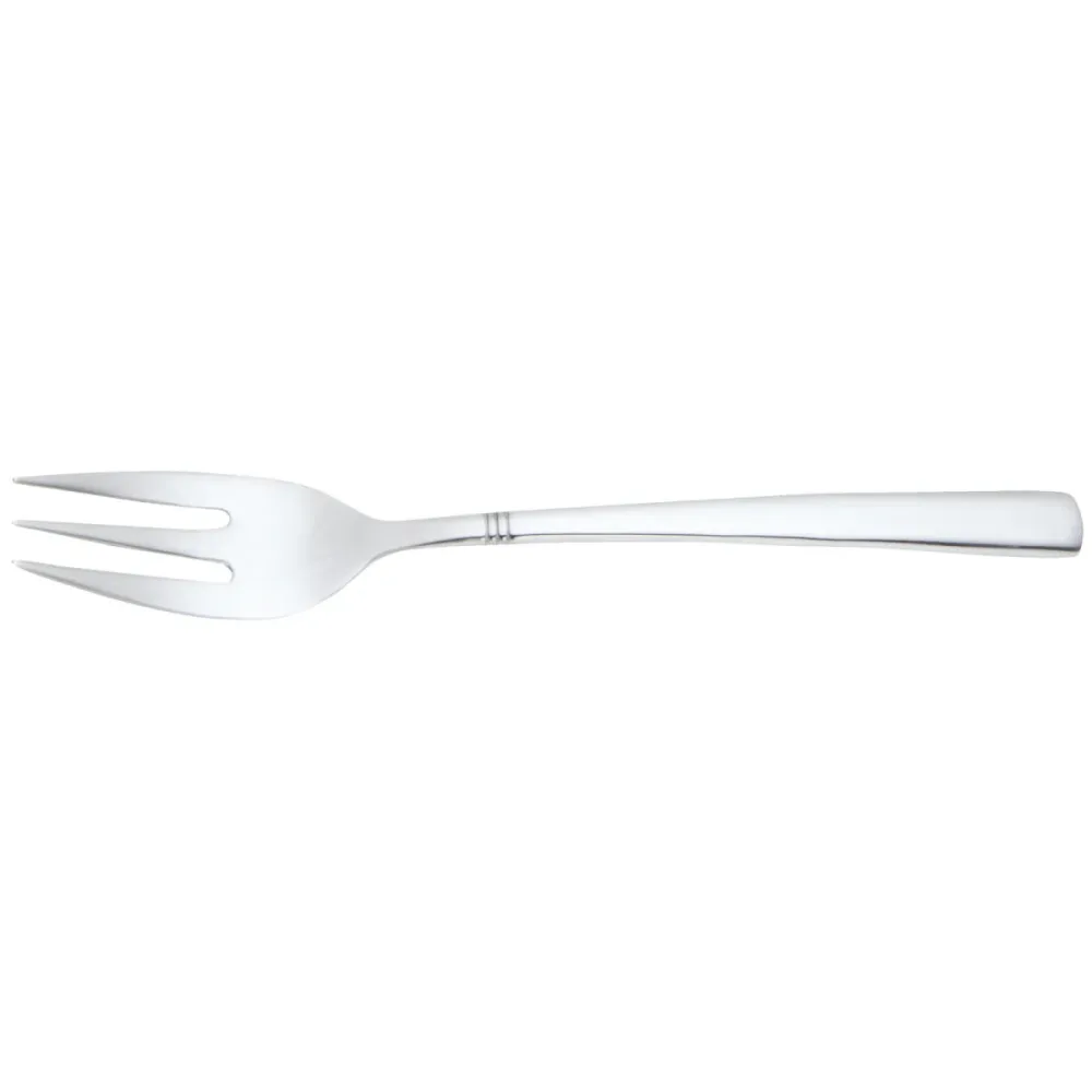 PULSIVA Kuchengabel Berlin; 15 cm (L); silber, Griff silber; 12 Stück / Pack