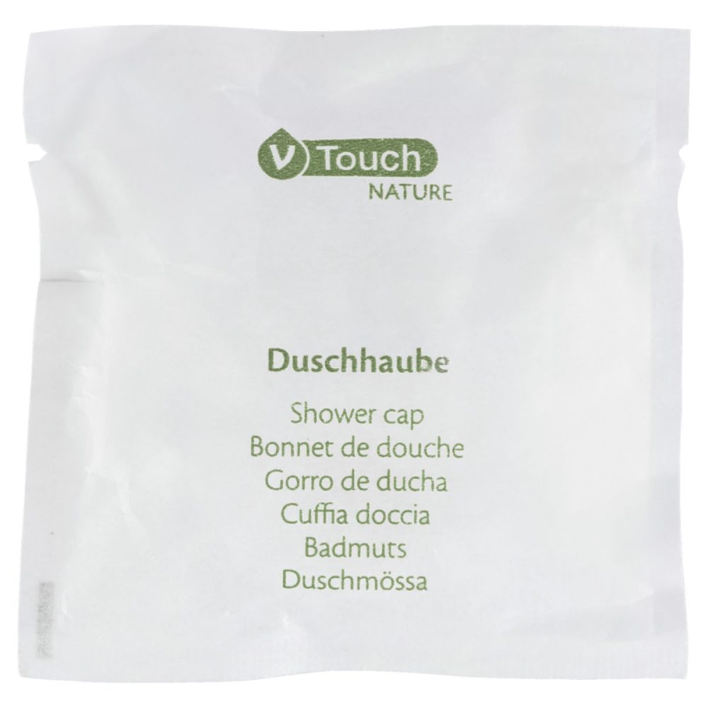 V-Touch Duschhaube Einweg Nature; transparent; 50 Stück / Pack