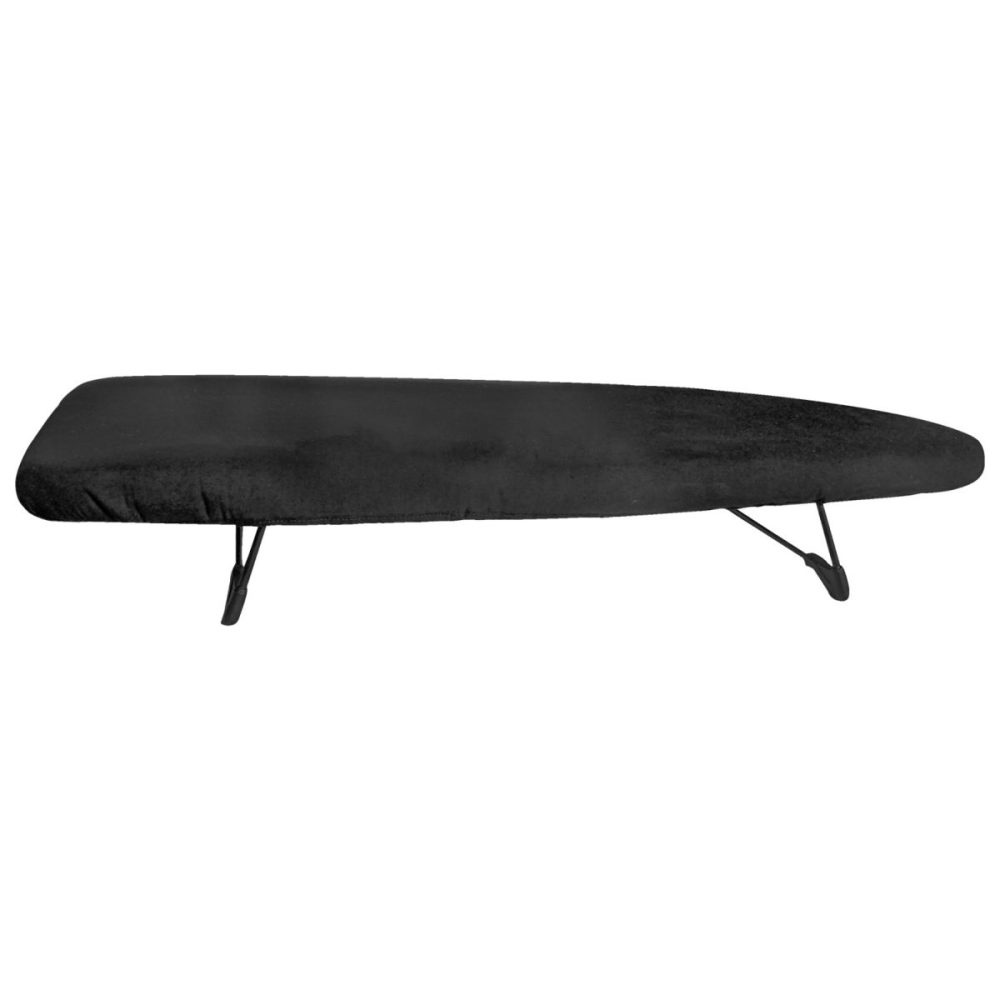 JVD Mini Bügelbrett Batur; 80x32x2 cm (LxBxH); schwarz