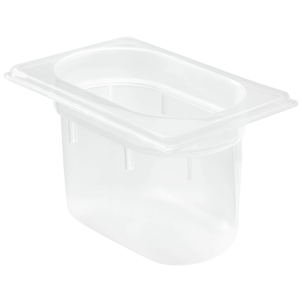 PULSIVA GN-Behälter 1/9 Risa; GN 1/9, 800 ml, 17.6x10.8x10 cm (LxBxT); transparent