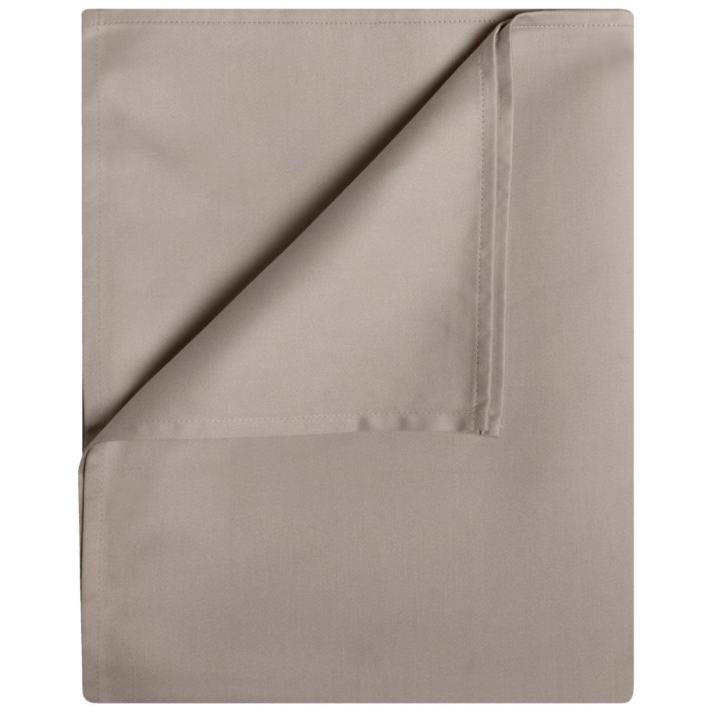 ERWIN M. Tischdecke Vivienne; 130x130 cm (BxL); taupe; quadratisch