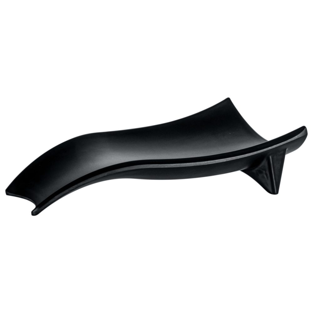 VEGA Löffelablage Monroe; 21x13.5x5.5 cm (LxBxH); schwarz; organisch