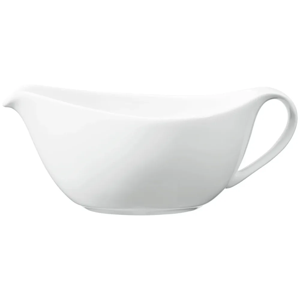 VEGA Sauciere Obere Pallais oval; 650 ml, 19x10.5x7.7 cm (LxBxH); weiss; oval; 4 Stück / Pack