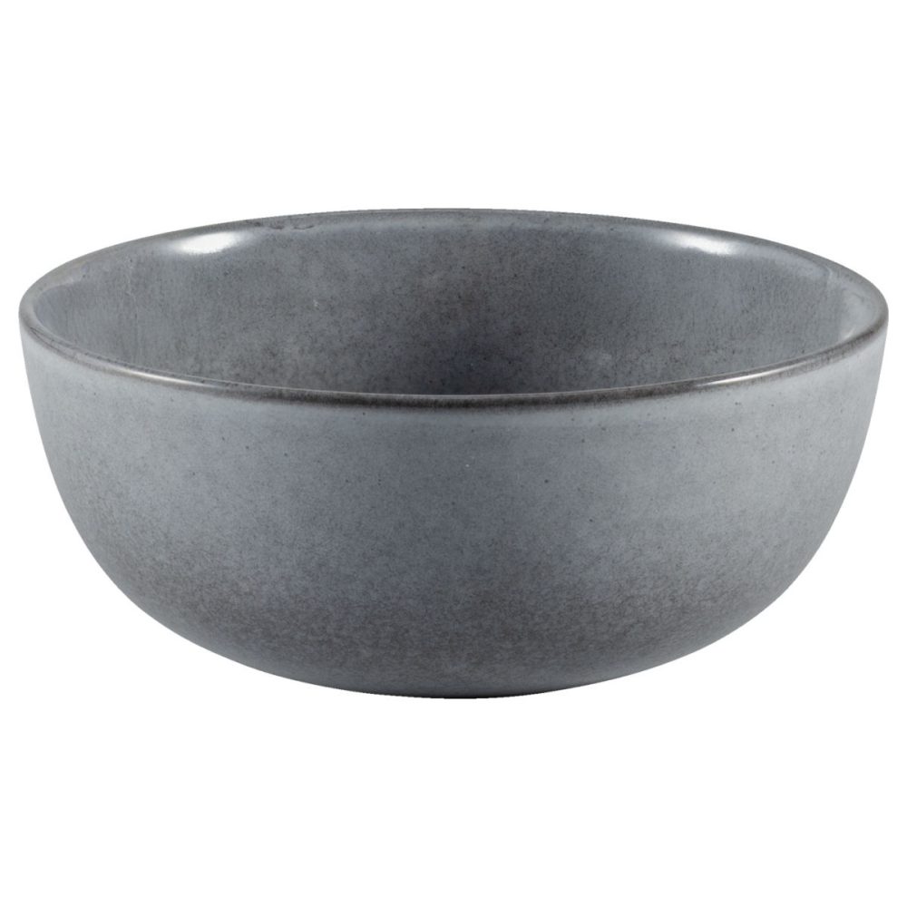 PULSIVA Schale Vintage; 790 ml, 16x6.6 cm (ØxH); grau; 4 Stück / Pack