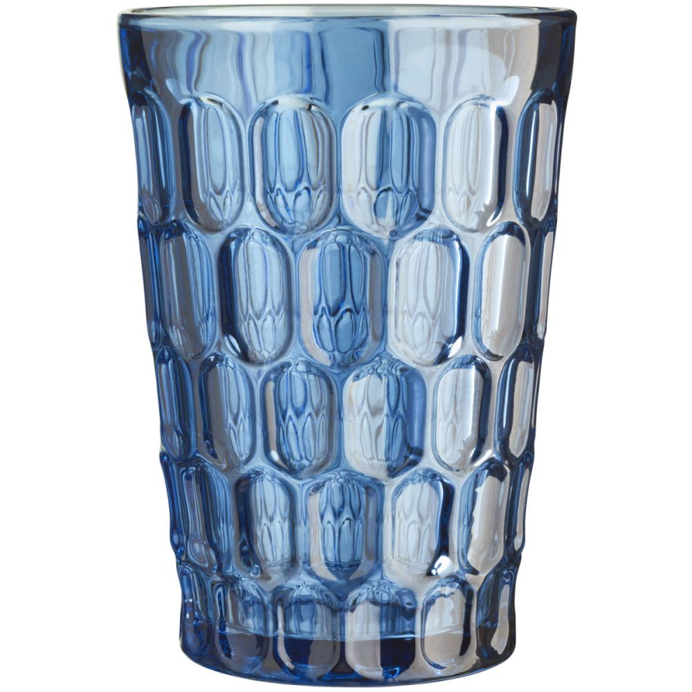 VEGA Trinkglas Isabella; 360 ml, 8.9x12.6 cm (ØxH); blau; 6 Stück / Pack