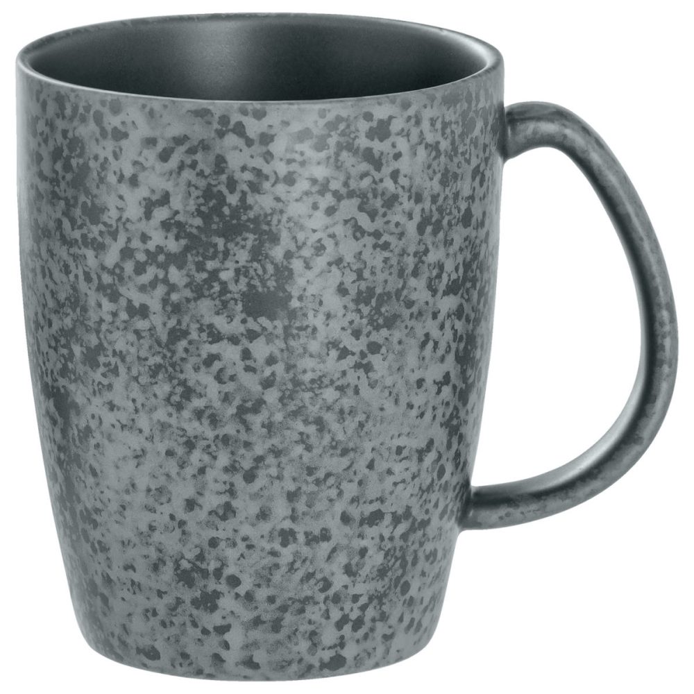 VEGA Becher-Obertasse Arona; 400 ml, 8.5x10.5 cm (ØxH); anthrazit; 4 Stück / Pack