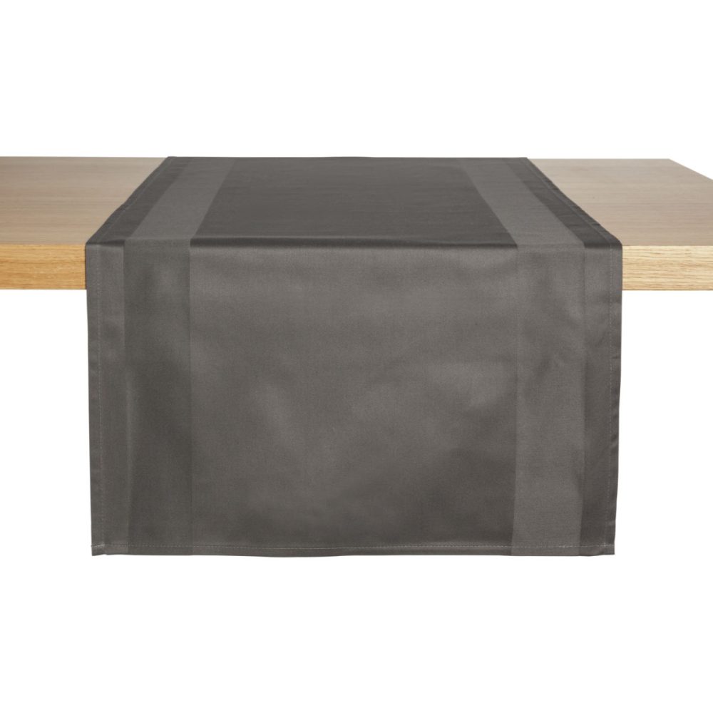 ERWIN M. Tischläufer Ambiente; 40x130 cm (BxL); anthrazit; rechteckig; 2 Stück / Pack