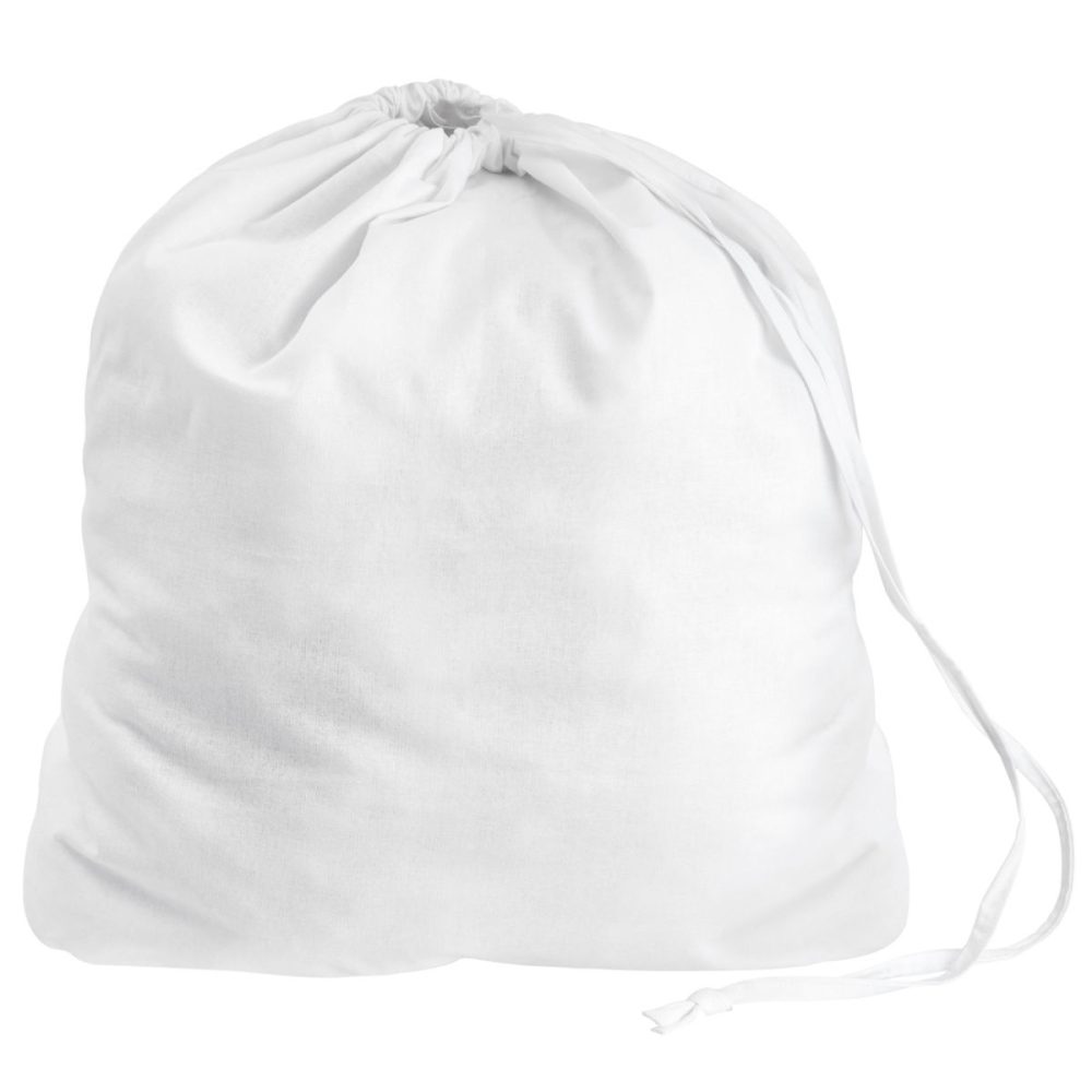 PULSIVA Vorteilspack Wäschesack; 62x41 cm (BxH); weiss; 50 Stück / Pack
