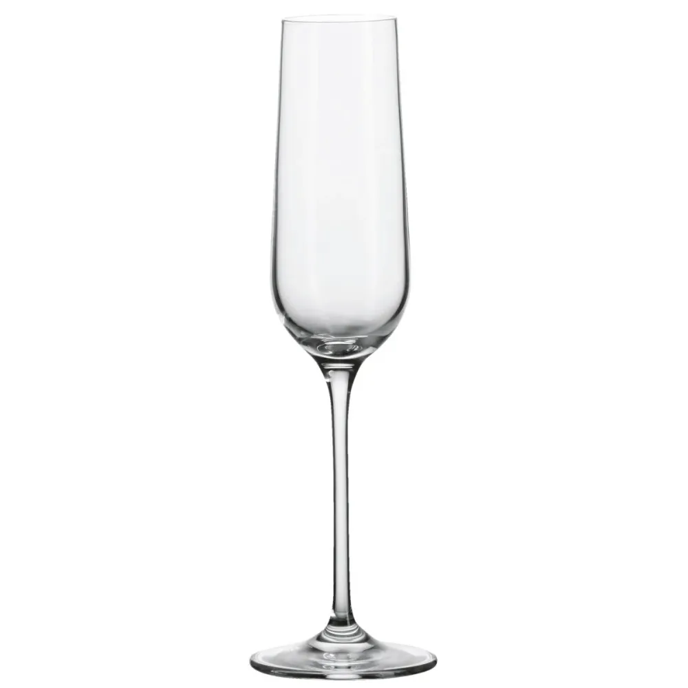 VEGA Sektglas Medina ohne Eichstrich; 180 ml, 4.2x24.1 cm (ØxH); transparent; 6 Stück / Pack