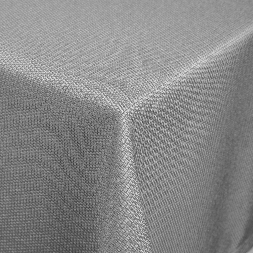 ERWIN M. Tischdecke Ambita Jacquard; 100x100 cm (BxL); hellgrau; quadratisch
