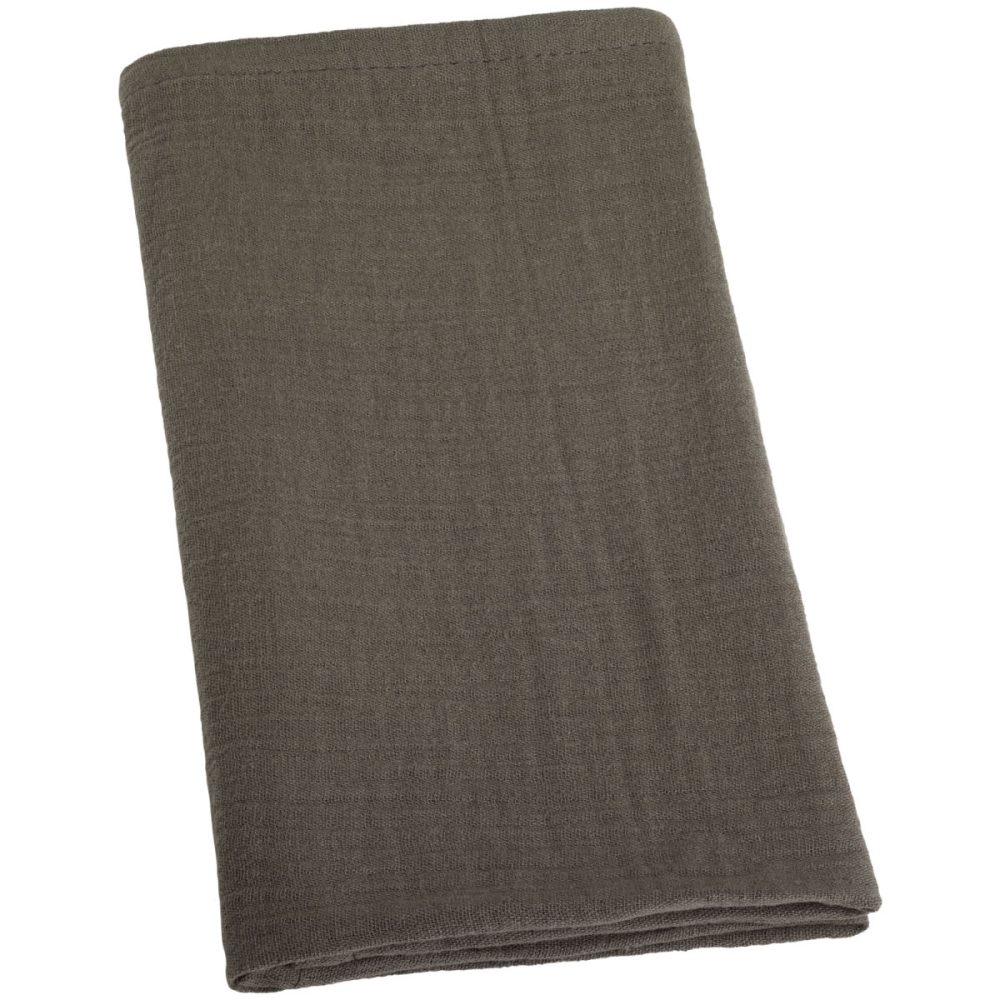 ERWIN M. Serviette Silena; 50x50 cm (BxL); anthrazit; 6 Stück / Pack