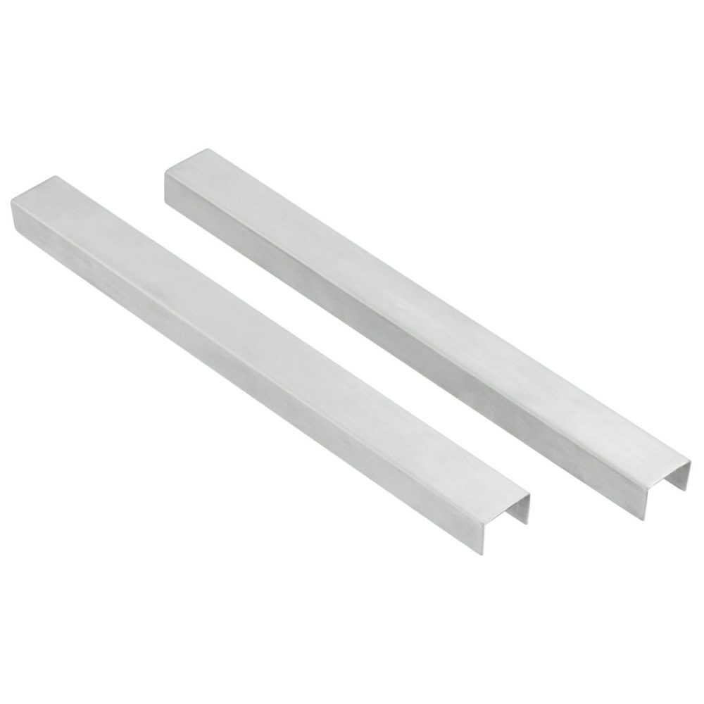 VEGA Trittschutz 4-teilig; 55x2.6x1.6 cm (LxTxH); silber; rechteckig