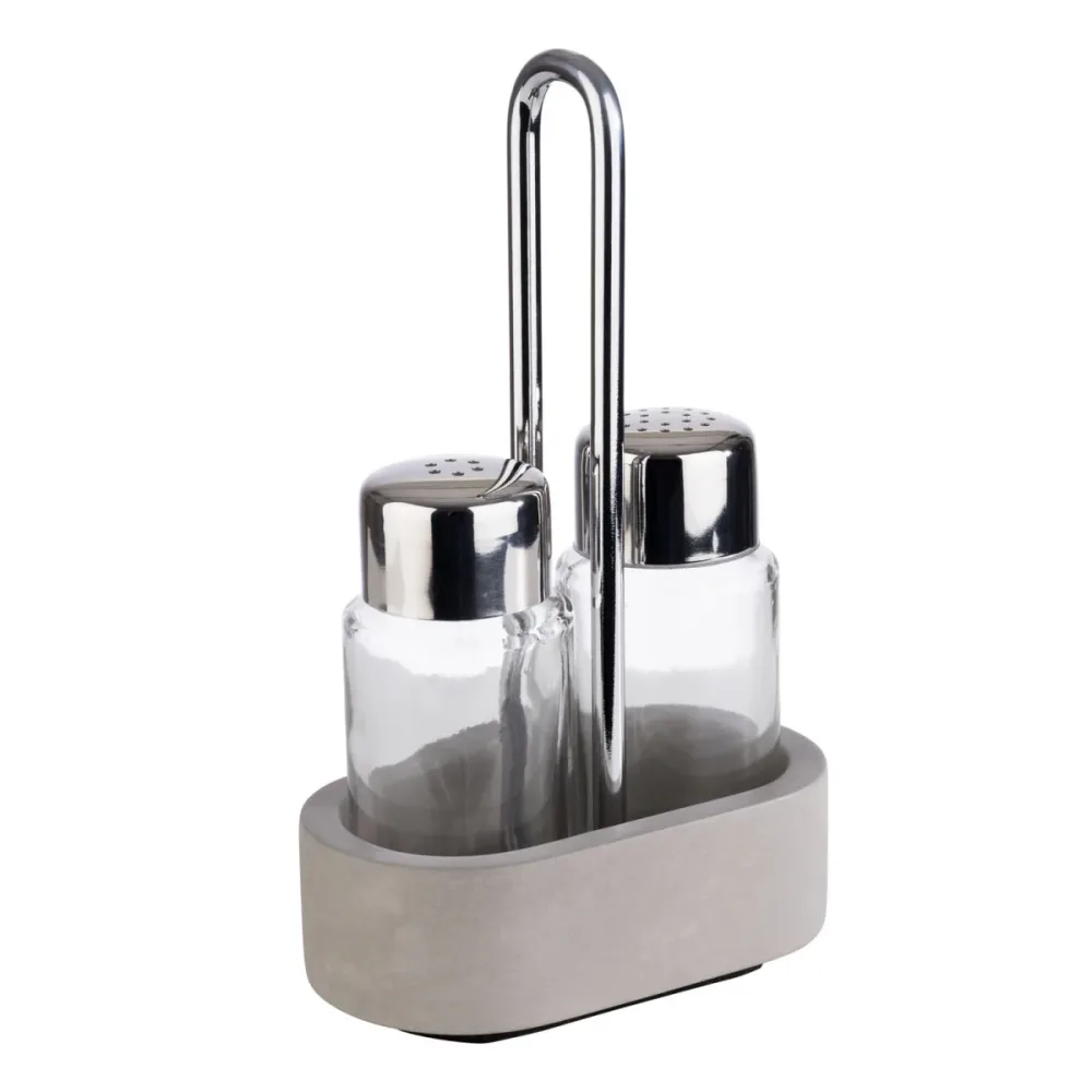 APS Pfeffer-/Salz-Menage Element; 6x17 cm (BxH); grau