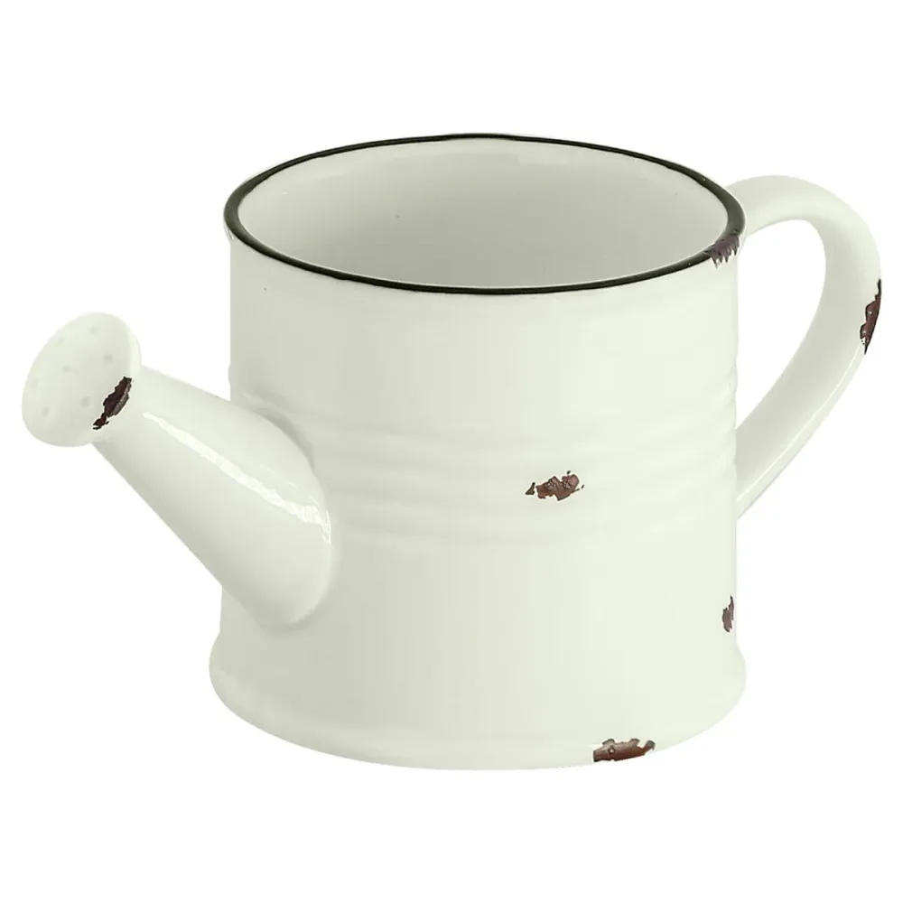 VEGA Kännchen Liron; 280 ml, 16x8x7.5 cm (BxØxH); cremeweiss/schwarz; 4 Stück / Pack