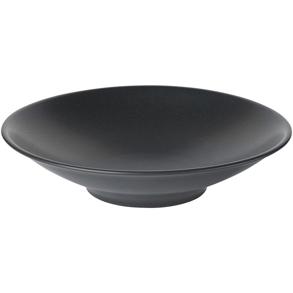 VEGA Pastateller Coup Masca; 1400 ml, 25.5x6 cm (ØxH); schwarz; rund; 4 Stück / Pack