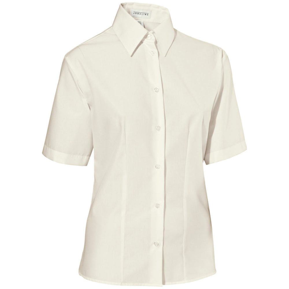 JOBELINE Damenbluse Filipa Halbarm; Kleidergrösse 34; cremeweiss