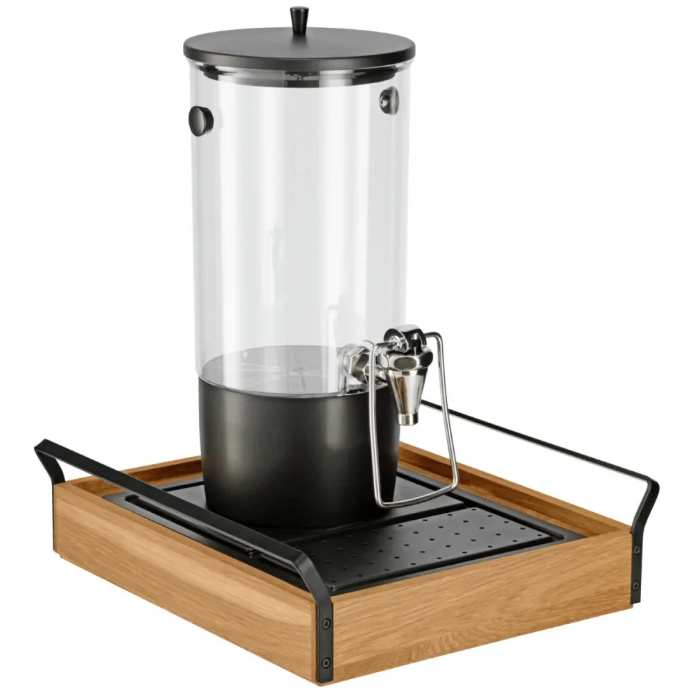 VEGA Saftspender Esino einfach 1/2; 35.4x38.6x42 cm (LxBxH); eiche/schwarz