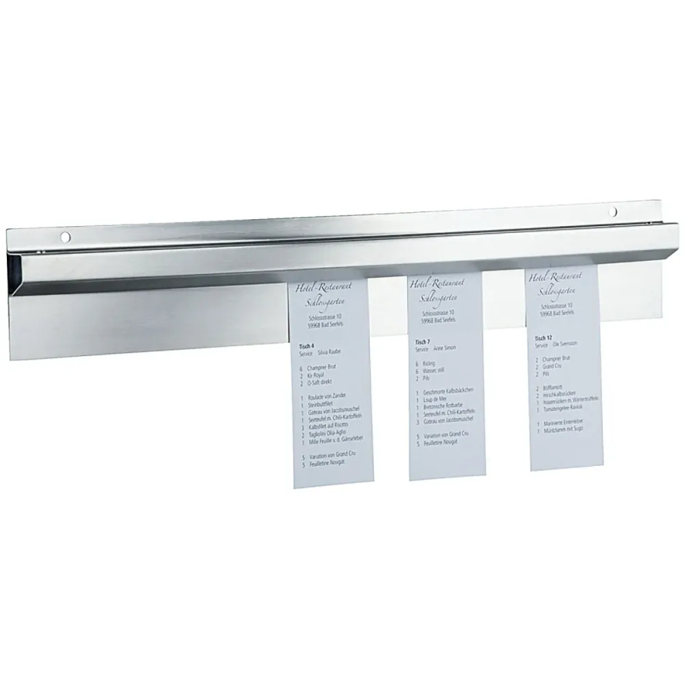 PULSIVA Bonleiste Common; 60x8 cm (LxH); silber